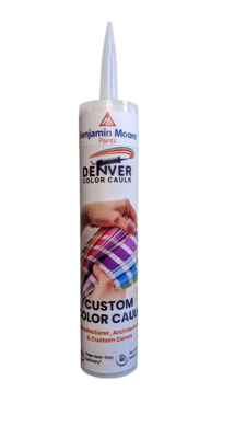 Tube of Benjamin Moore Color Caulk
