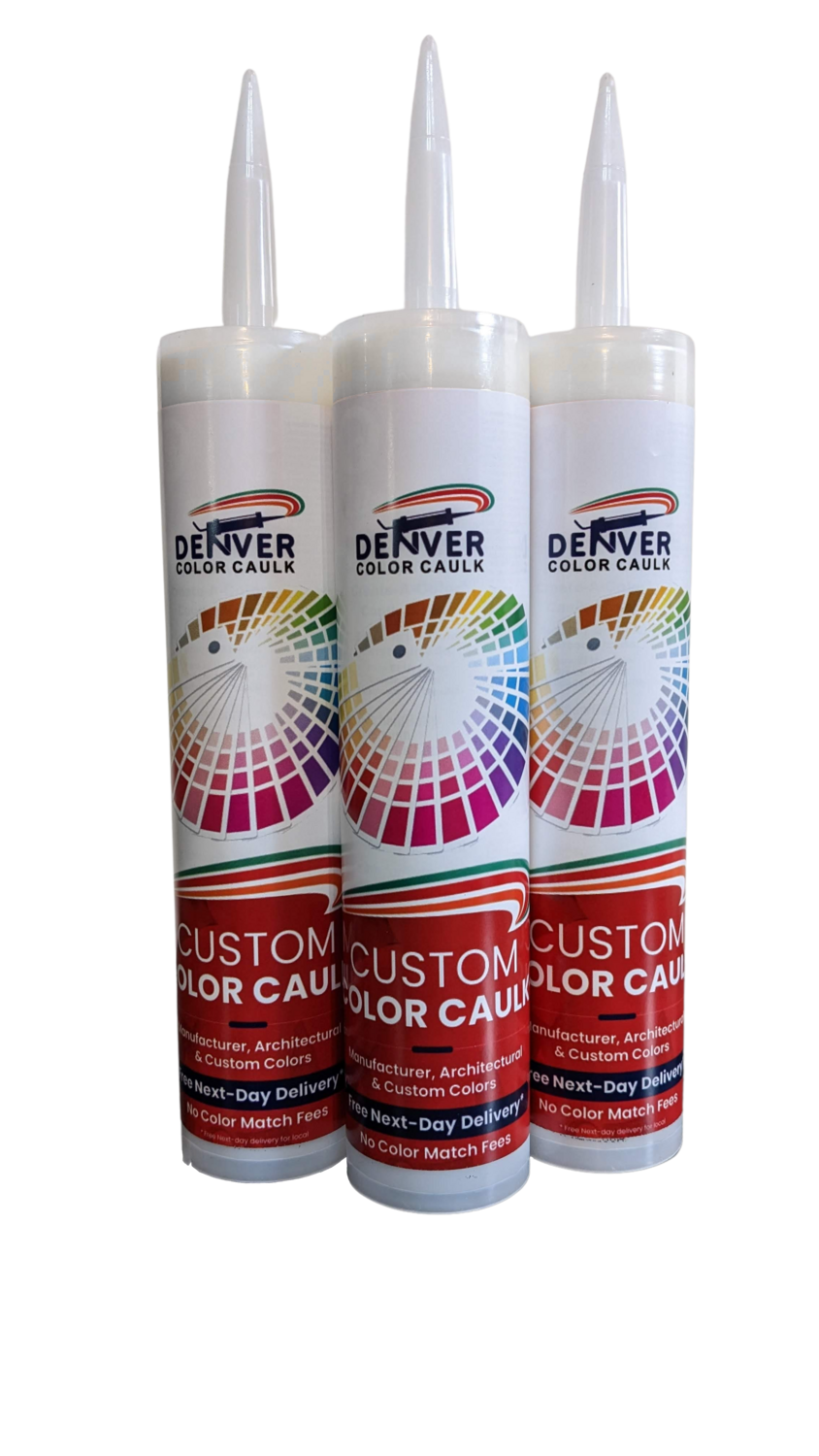 3 Tubes of Federal Standard Colored Caulk