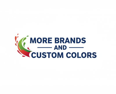 More Brands and Custom Colors