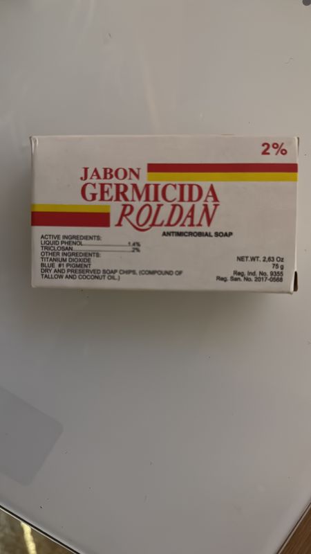 jabon germissida roldan