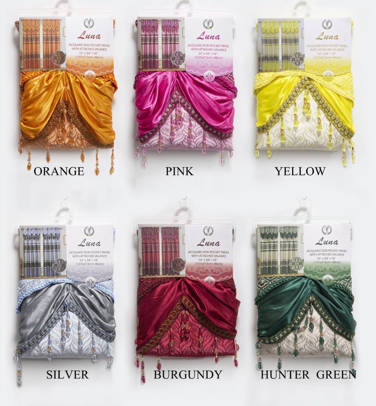Luna Collection Curtains