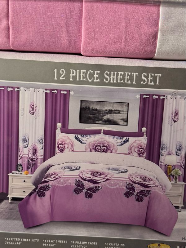 12 Pcs Sheet Set