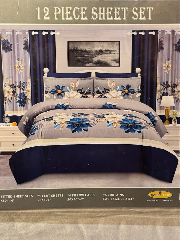 12 Pcs Sheet Set