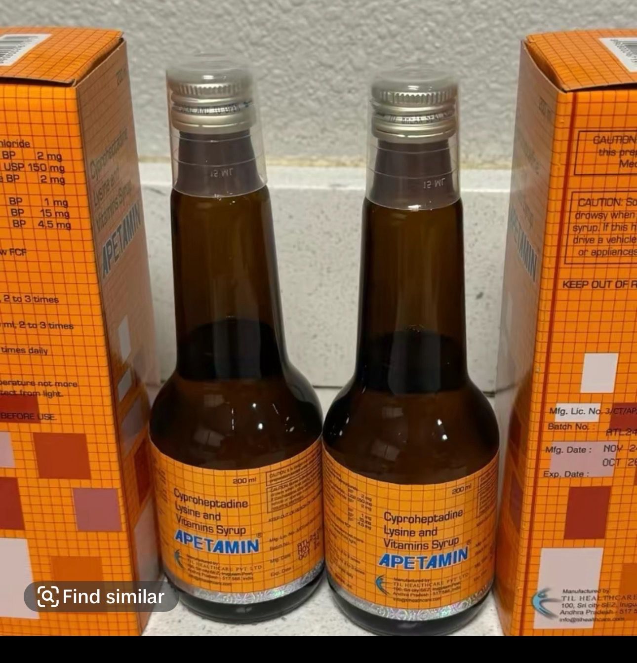 Apetamine Sirop