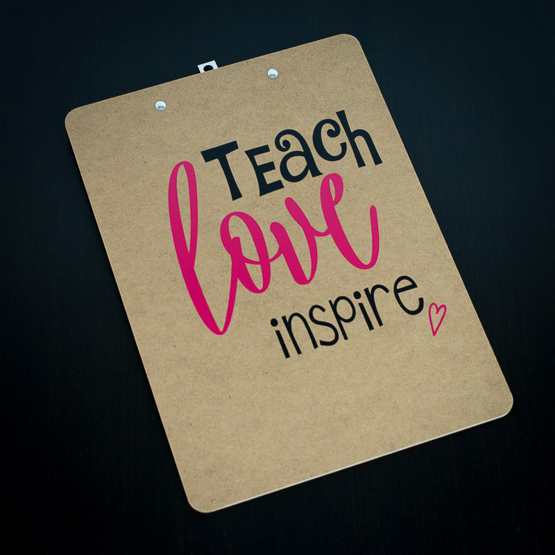Clipboard - Teach Love Inspire