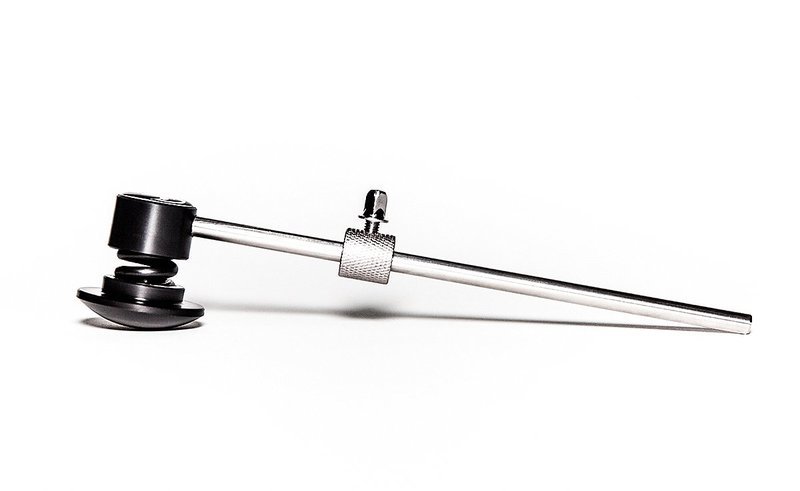 NK-9 spring-loaded bass drum beater (kick drum beater), side view