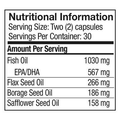 4Life BioEFA - visolie / fishoil - Omega 3 + Omega 6