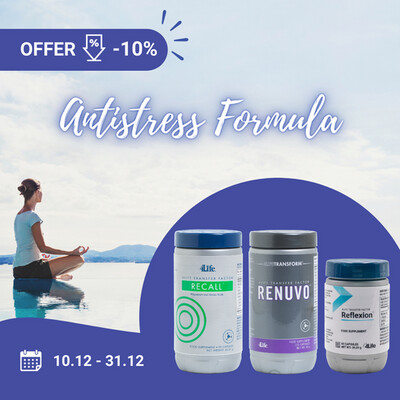 4Life Anti-Stress Actie - 3 artikelen > 1xRecall > 1xRenuvo >1xReflexion 4Life Anti-Stress Actie - 3 artikelen > 1xRecall > 1xRenuvo >1xReflexion