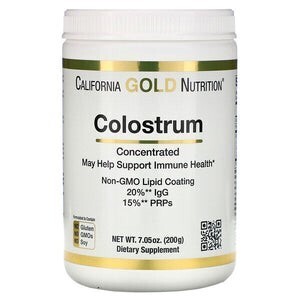 Colostrum concentrated - 200 gr - poeder - California Gold Nutrition