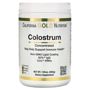 Colostrum concentrated -  200 gr - poeder - California Gold Nutrition