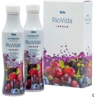 4Life RioVida siroop met Transfer Factor - siroop - 2 flessen elk 500 ml