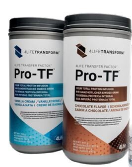 XF - 4Life ProTF set met Transfer Factor TriFactor - 1x vanille + 1x chocolade - PROMO - gehydroliseerde wey-proteine
