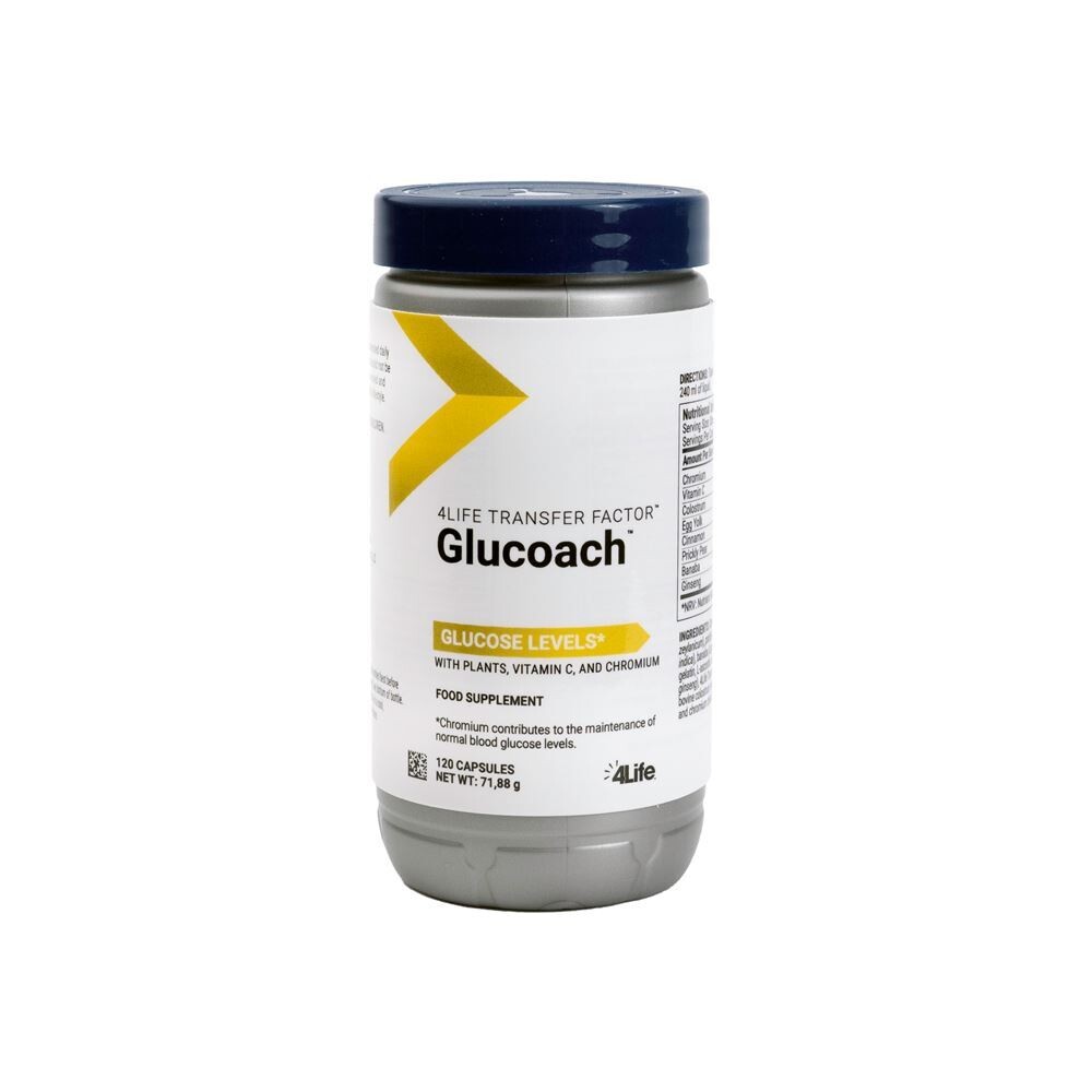 4Life Glucoach met Transfer Factor - bloedsuikerspiegel
