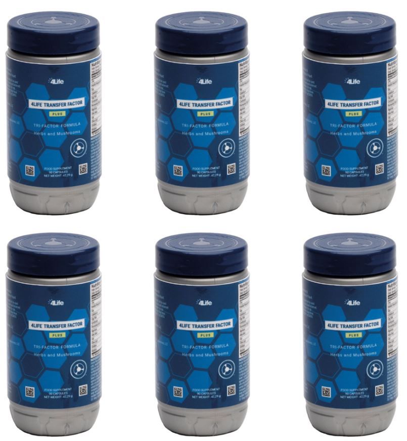 4Life Transfer Factor TriFactor PLUS - 6PACK - 6x90 capsules