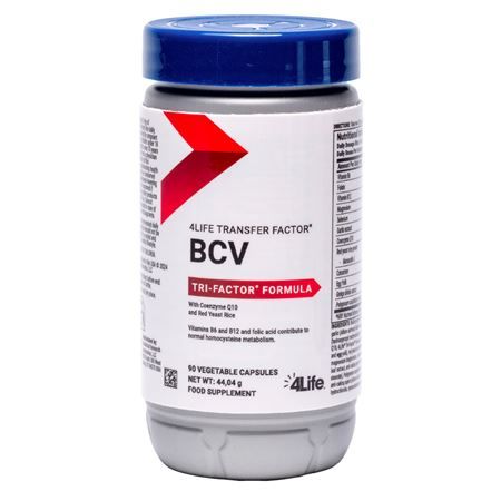 4Life BCV met Transfer Factor - cardio & hart & bloedvaten & vitamines -  90 capsules - NIEUWE samenstelling