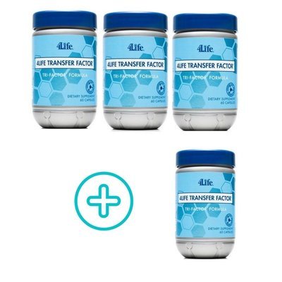 4Life Transfer Factor TriFactor - 4-Pack