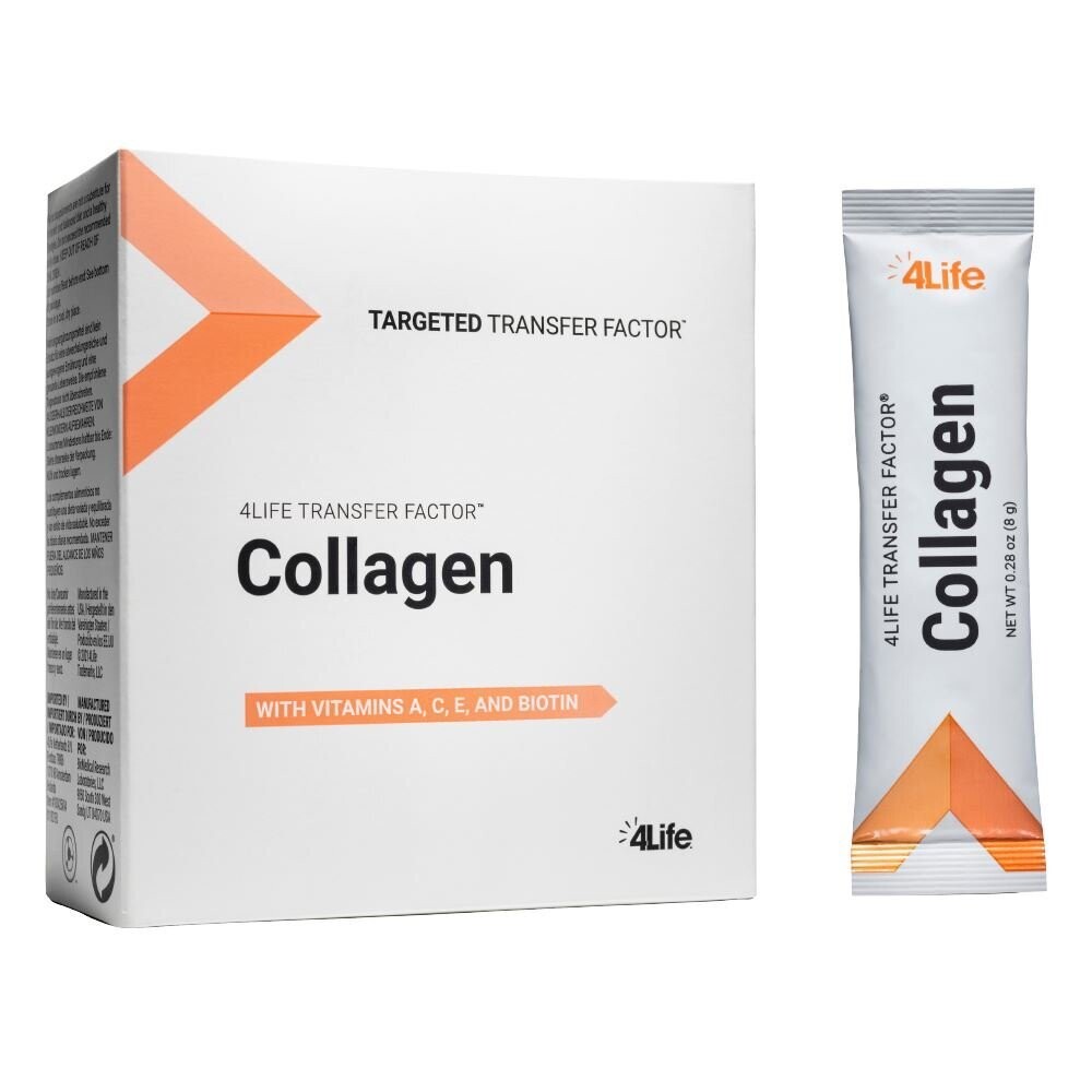 4Life Collageen - Transfer Factor + vitamine A, C, E en biotin(B8) 4Life Collageen - Transfer Factor + vitamine A, C, E en biotin(B8)