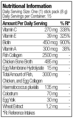 4Life Collageen - Transfer Factor + vitamine A, C, E en biotin(B8)