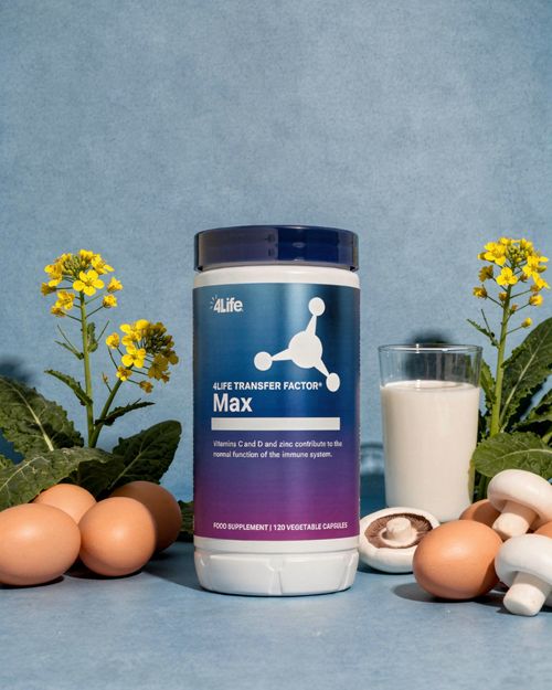4Life Transfer Factor MAX - 120 capsules - Transfer Factor met veel extra toevoegingen- introductie aanbieding