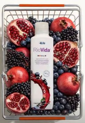 4Life RioVida SIROOP - Transfer Factor + Viamine C + mix met 8 vruchten - 1 FLES -  532ml 