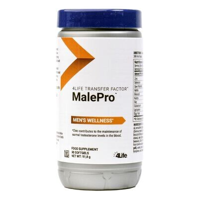 4Life Male Pro met Transfer Factor - ondersteuning urinewegen - mannelijk hormoonsysteem