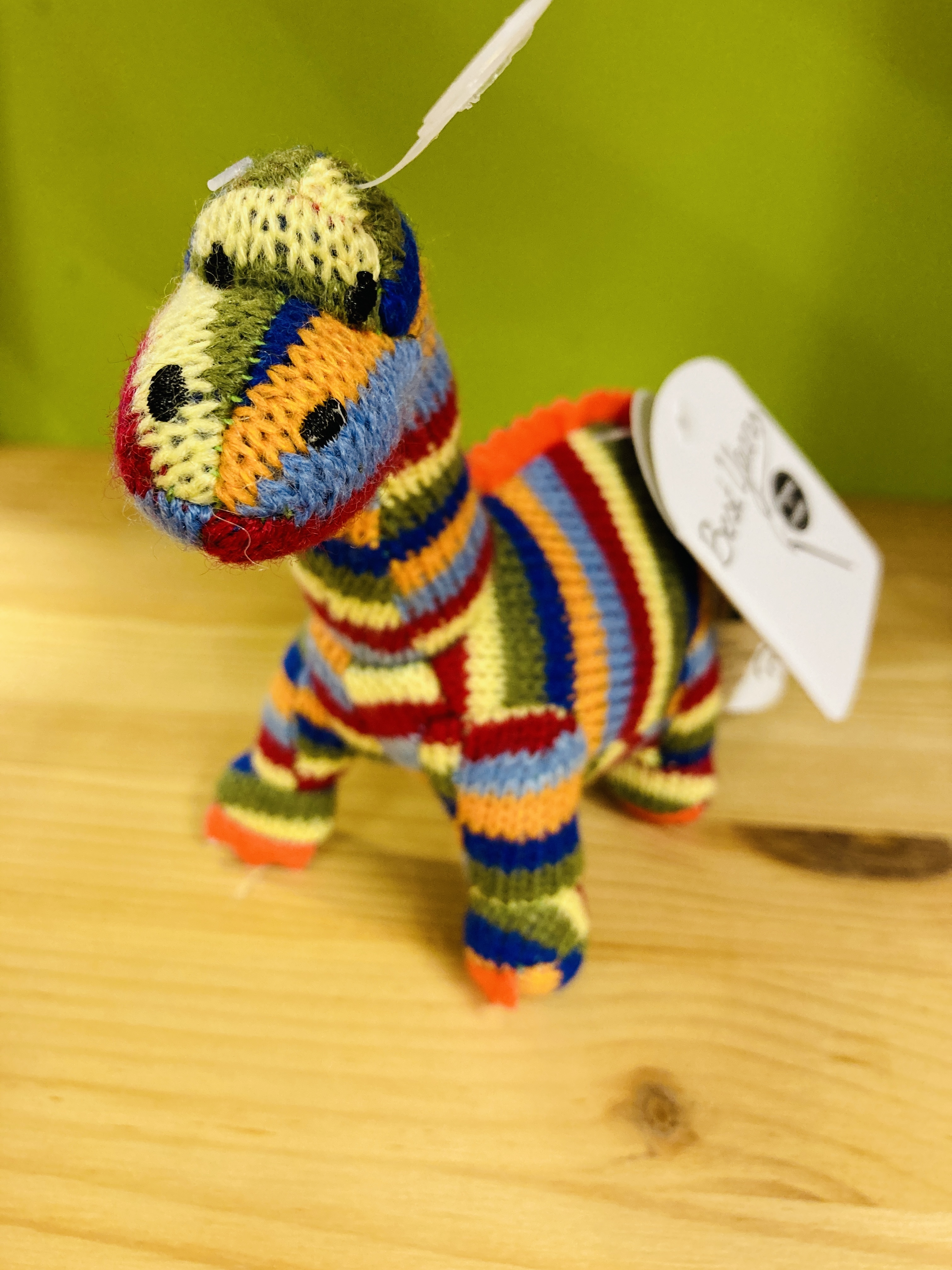Knitted Dinosaur / Animal Rattles