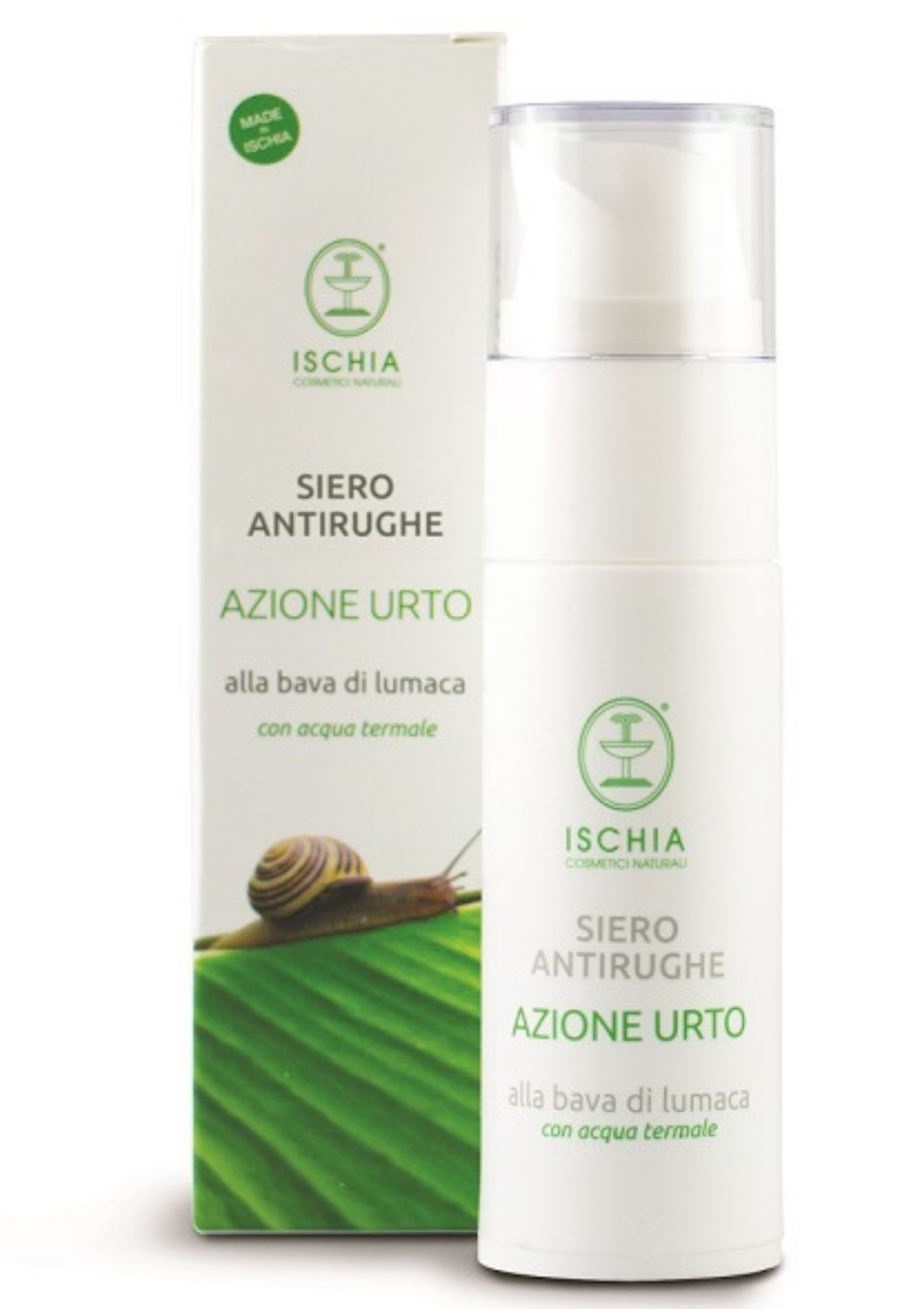 Siero Antirughe ad azione urto alla bava di lumaca