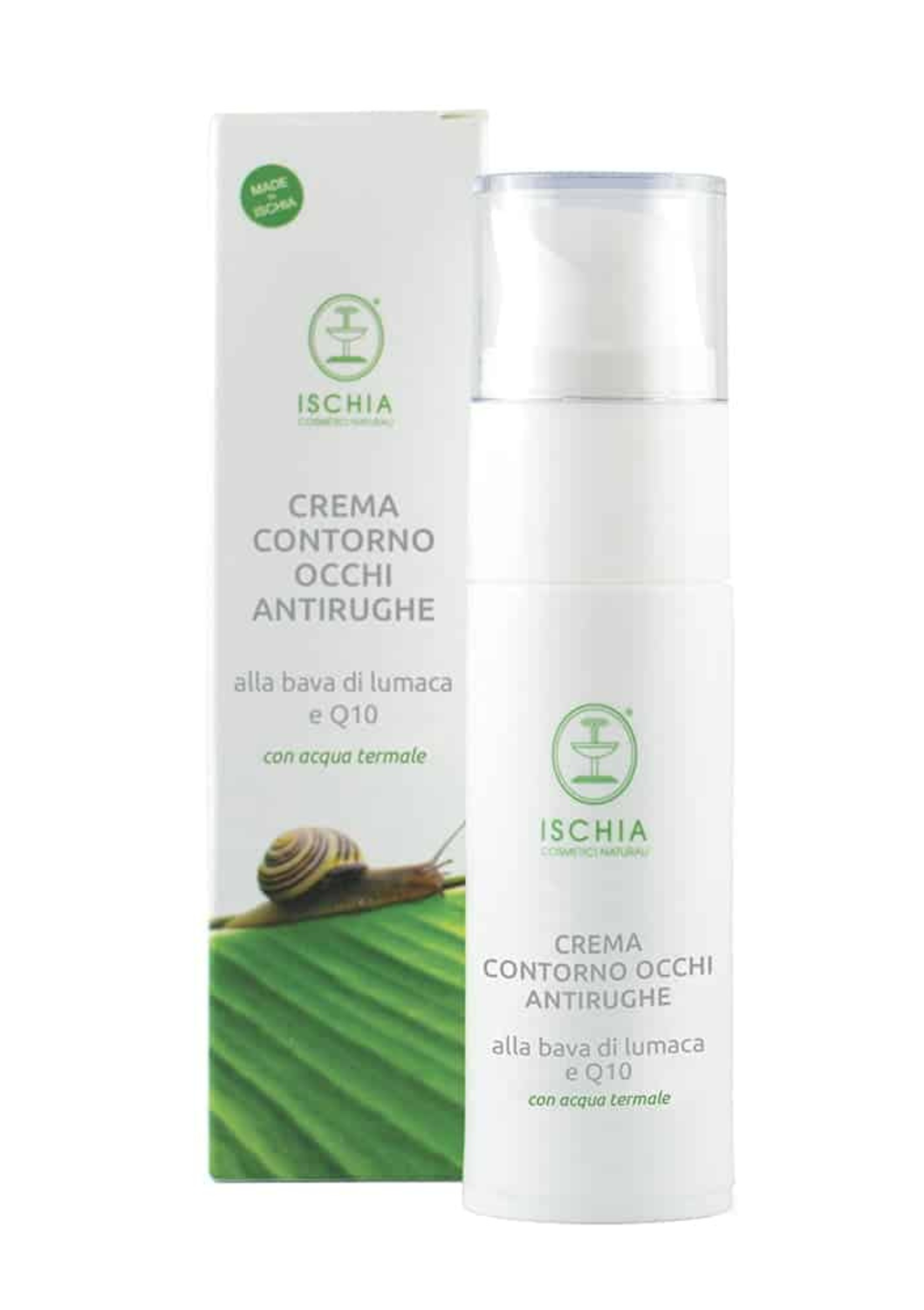 Crema contorno occhi antirughe alla bava di lumaca