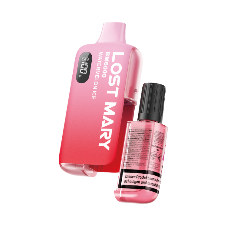 Lost Marry - BM6000 - Watermelon Ice - Vape Kit