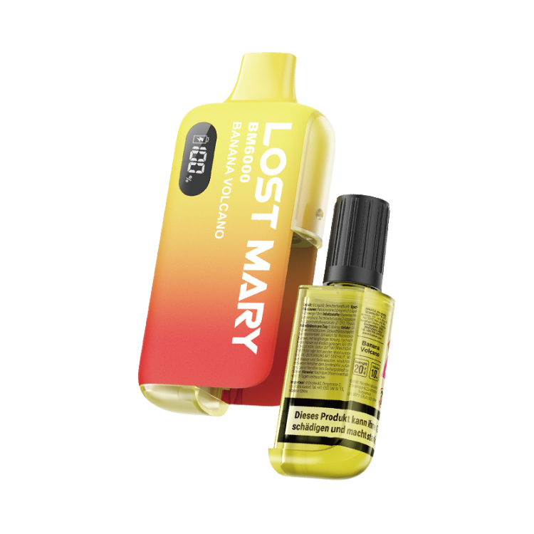 Lost Marry - BM6000 - Banana Volcano - Vape Kit