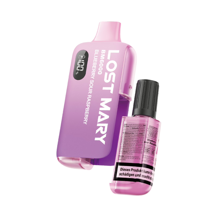 Lost Mary - BM6000 - Blueberry sour Raspberry - Vape Kit