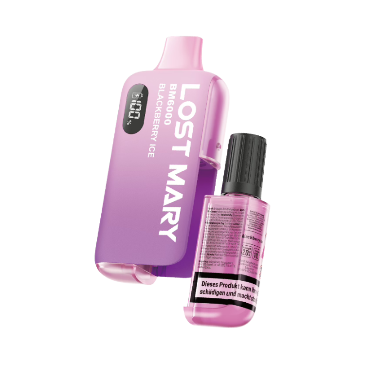Lost Mary - BM6000 - Blackberry Ice - Vape Kit