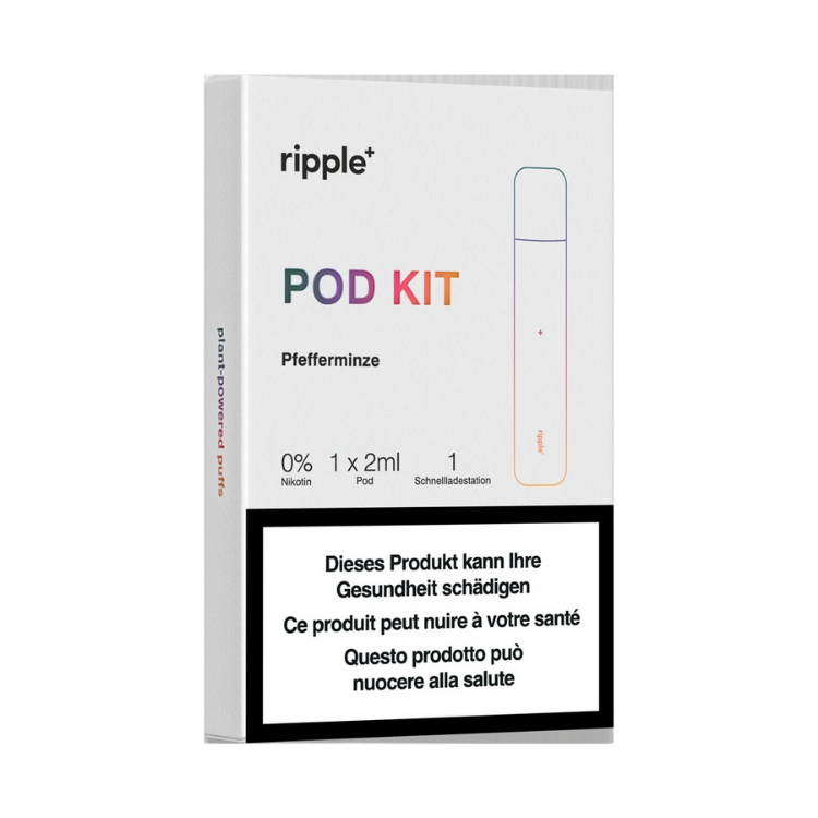 Ripple+ - Starter Kit - Pfefferminze Nikotinfrei