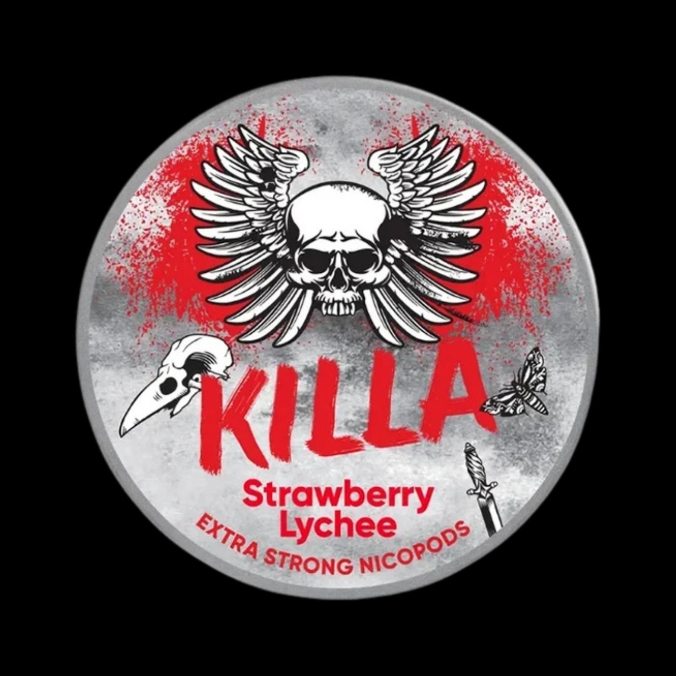 KILLA - Strawberry Lychee (White Can)