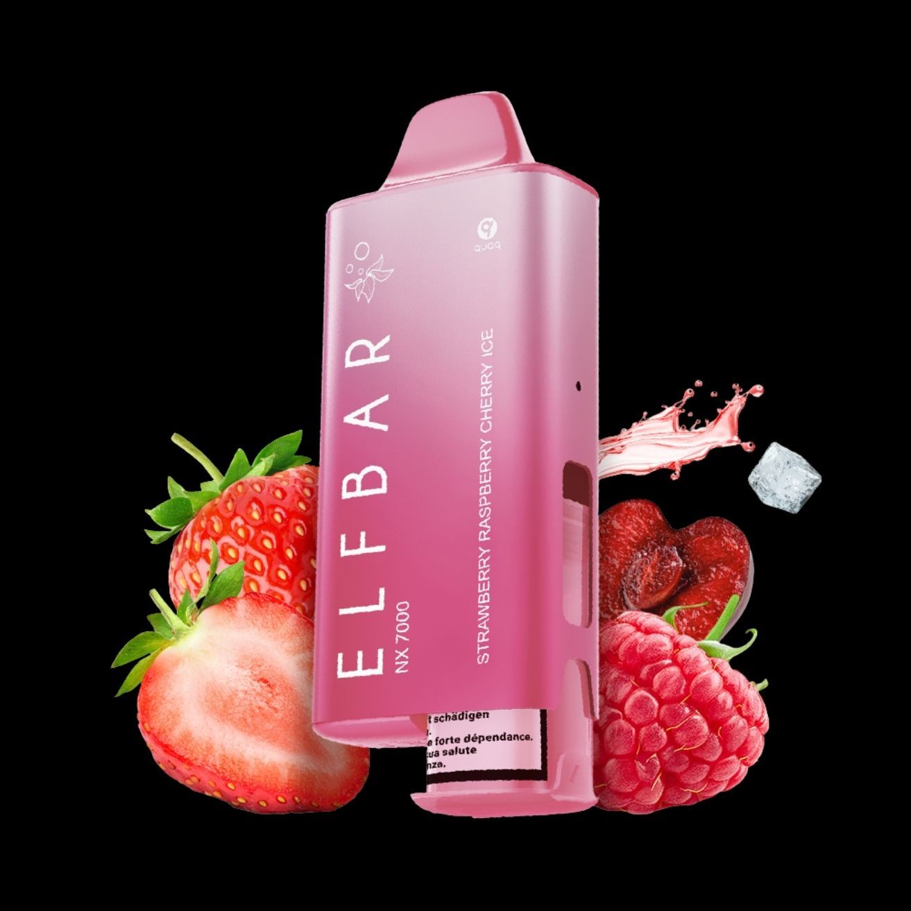 ELFBAR - NX7000 Kit - Strawberry Raspberry Cherry Ice