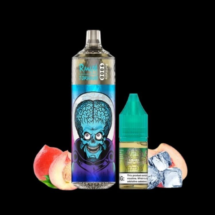 ​RANDM Tornado 9000 - Summer Peach Ice