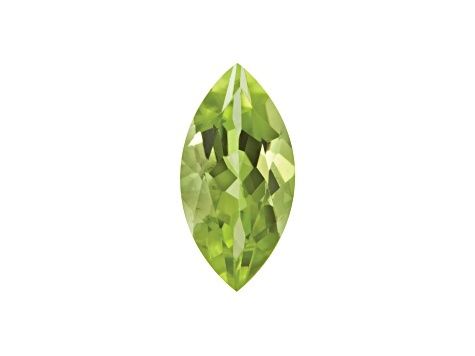 Peridot 8x4mm Marquise 0.65ct (N) origin China