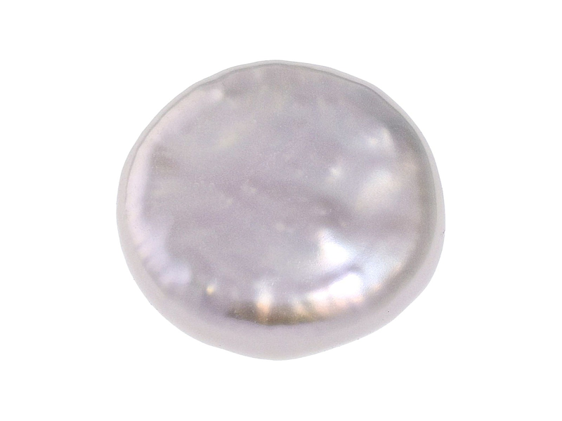 Cultured Freshwater Tennessee Pearl Coin Shape 3.50ct
