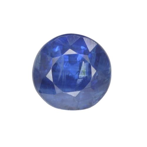 Kyanite 1.32ct Deep Blue 6mm round