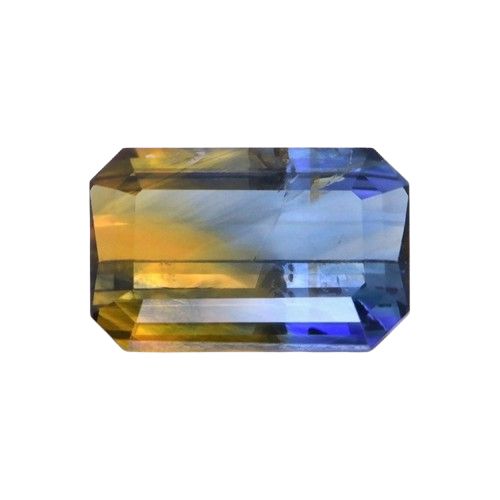 0.82 Ct. Bi Color Sapphire from Ceylon (Sri Lanka)