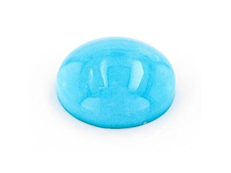 2.75ct Sleeping Beauty Turquoise (Z) 10mm round cacochon Origin  USA
