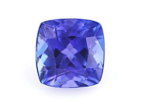 Tanzanite 7mm Cushion 1.93ct (N) Heated Mixed Cuts Origin Tanzania