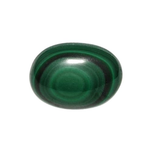 2.60ct Natural Dark Green Malachite, Oval, Opaque