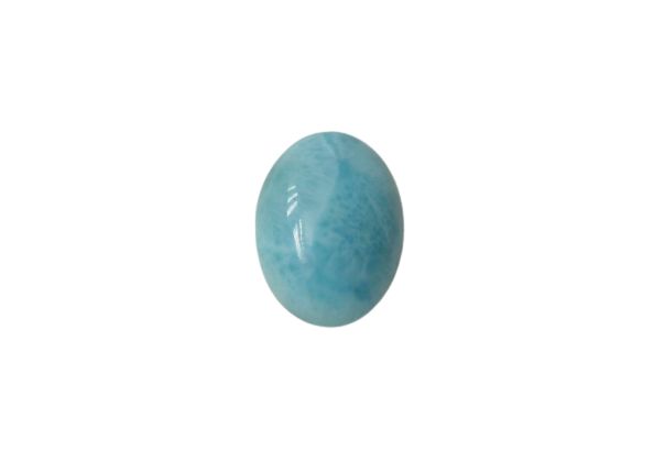 Larimar 1.25 ct Oval Cabochon(N) No treatment Origin Dominican Republic