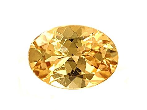 Golden Garnet 7x5mm Oval 1.00ct (N) Faceted Origin Tanzania
