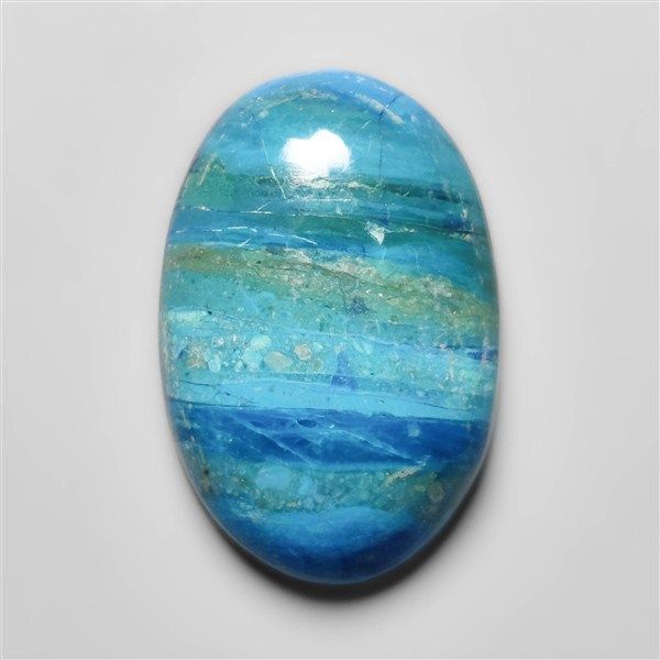 13ct Peruvian Opalina Cabochon 25X16X6 mm