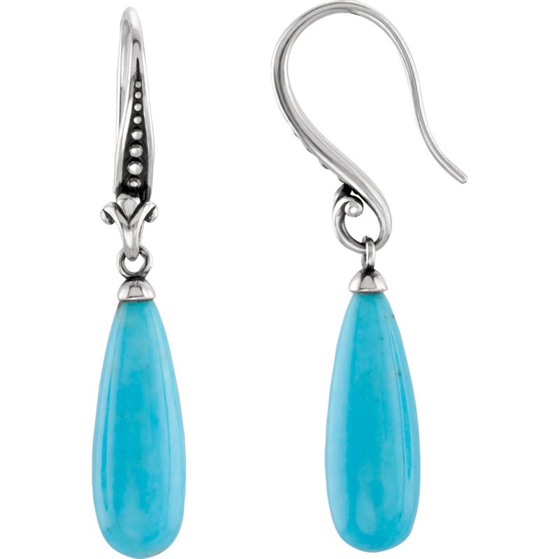 Sterling Silver Turquoise Earrings