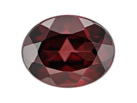 Red Zircon 9x7mm Oval 2.75ct Heated Tanzania