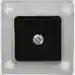 Clear Acrylic Magnetic Gem Holder with Reversible Black/White Insert
