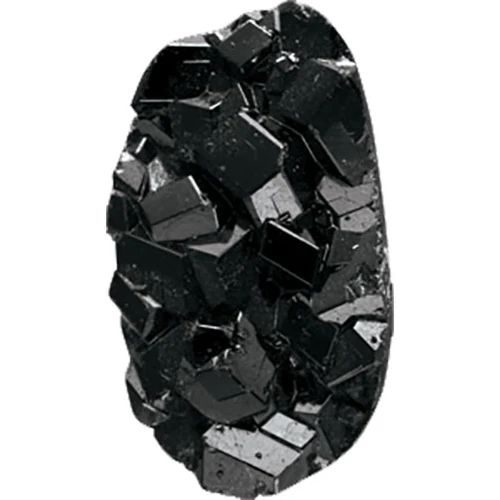 Free Form Black Genet Cabochon about 18x13 to 18x25mm)